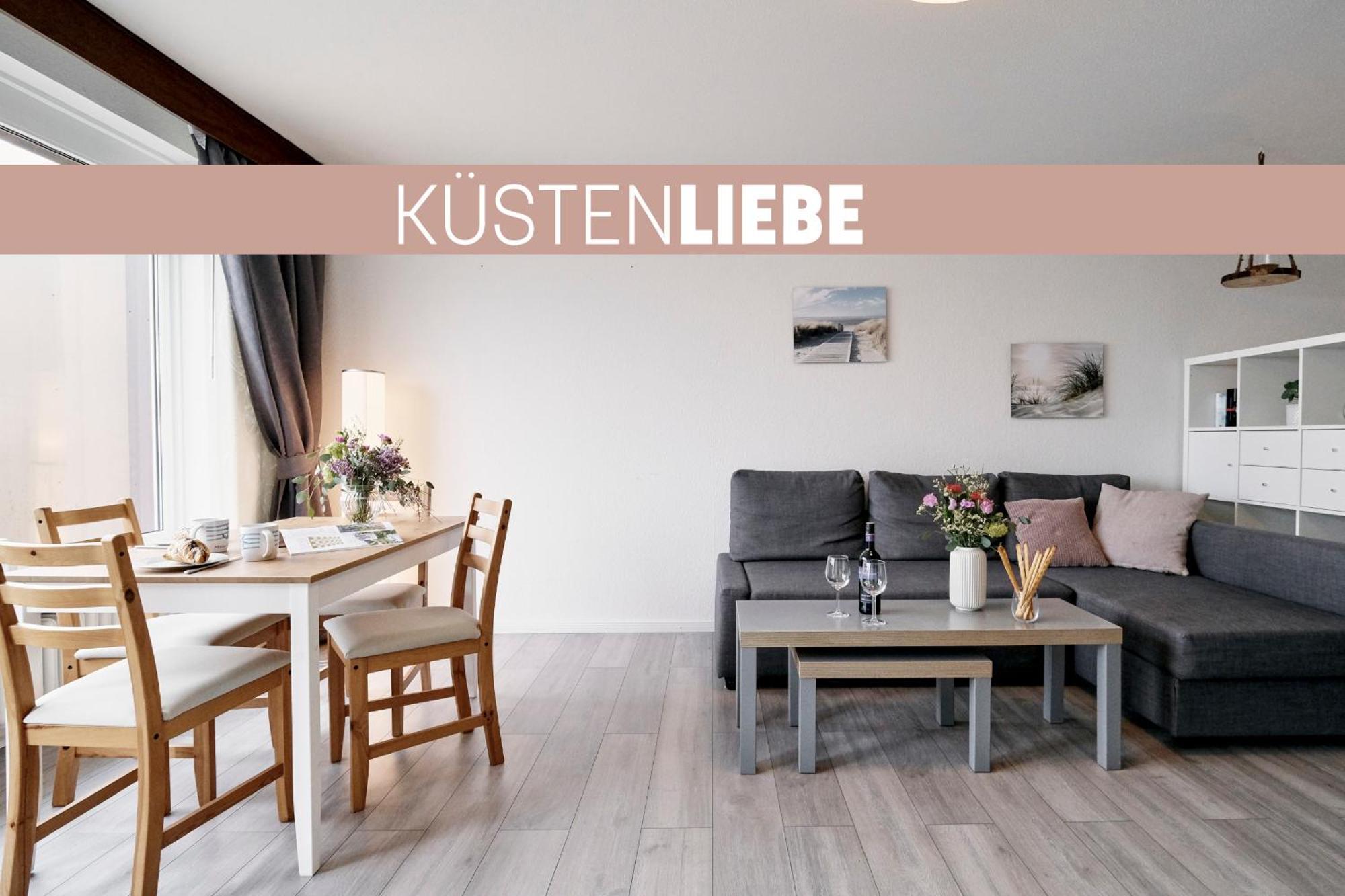 Kuestenliebe -Mit Traumhaftem Meerblick Und Balkon 弗伦斯堡 外观 照片